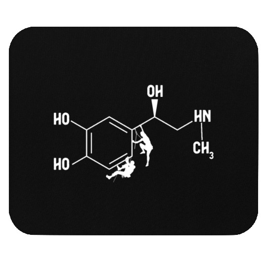 Rock Climbing Adrenalin Formula Mountain Climber Mouse Pads