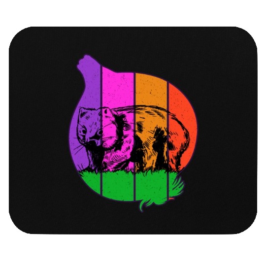 Wombat Onion - Wombat Onion Mouse Pads