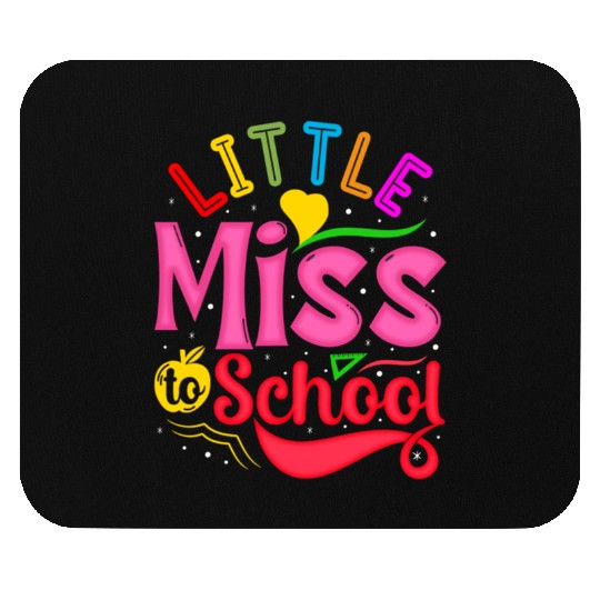 Little Miss Back To School Mouse Pads