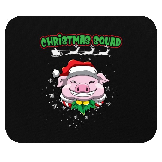 Christmas Squad X-Mas Animals Family Matching Xmas Mouse Pads