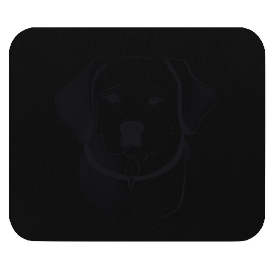 Japanese style Dog Mouse Pads