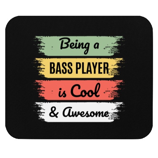 Bass Guitar Player Music Musician Bassist Funny Mouse Pads