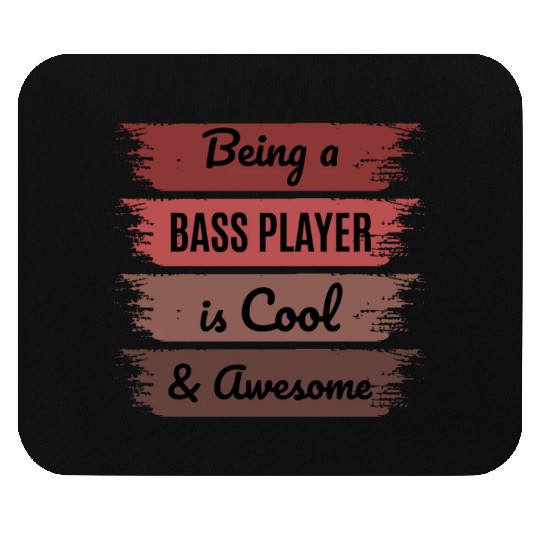 Bass Guitar Player Music Musician Bassist Funny Mouse Pads
