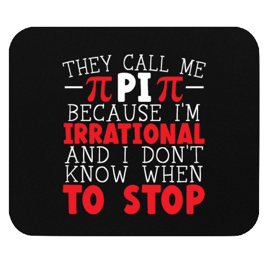 Math Instructor Math Teacher Mathematician Pi Day Mouse Pads