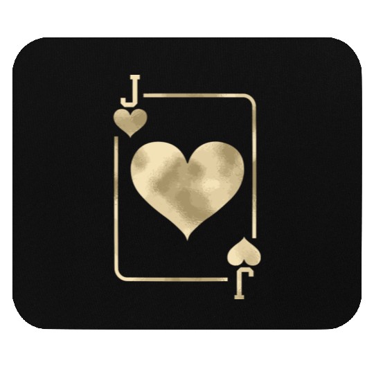 Jack Of Hearts Playing Card Halloween Costume Glam Mouse Pads