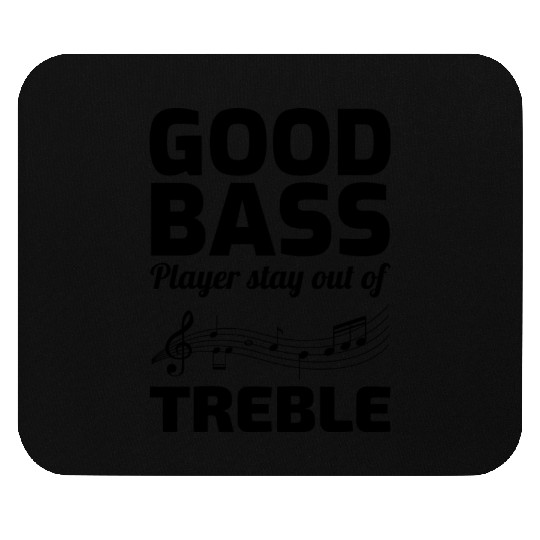 Bass Guitar Player Music Musician Bassist Funny Mouse Pads