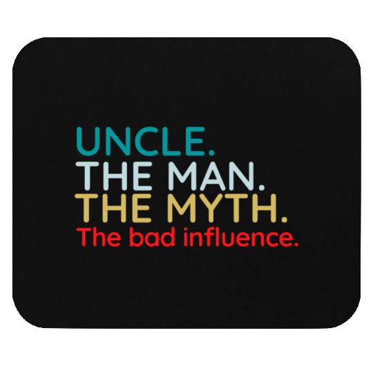 Uncle Mouse Pads, Crazy Uncle Mouse Pads, Funny for Uncle