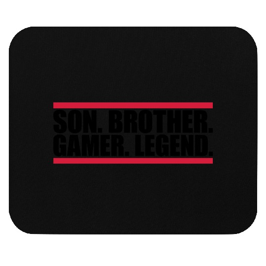 son brother gamer legend Mouse Pads