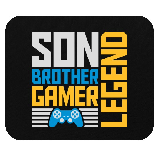 son brother gamer legend Mouse Pads