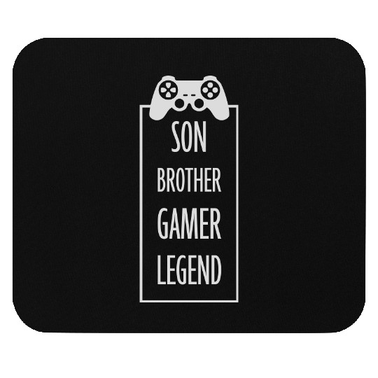 son brother gamer legend Mouse Pads