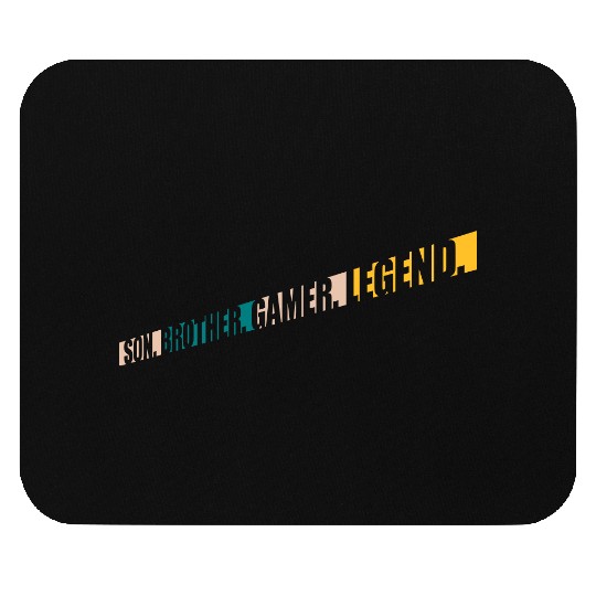son brother gamer legend Mouse Pads