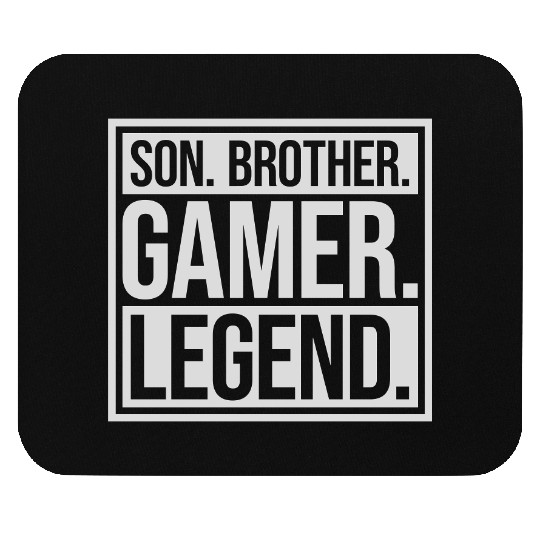 son brother gamer legend Mouse Pads
