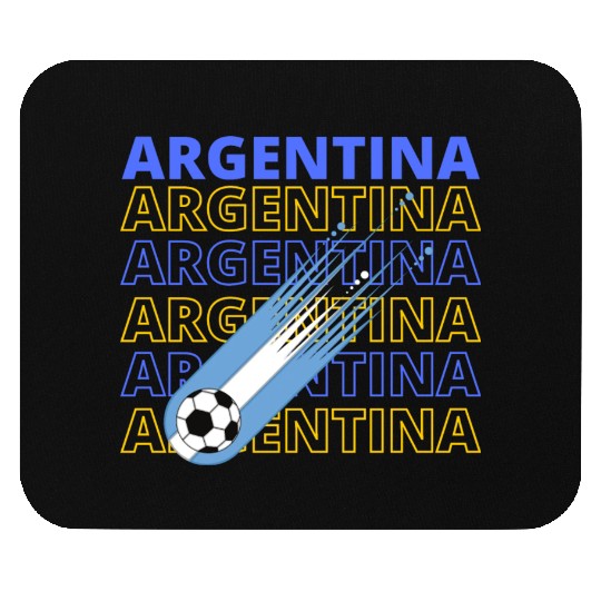 Argentina Wold Soccer Vintage Mouse Pads