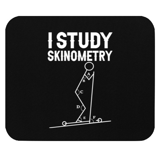 Winter Ski Gears Apparel Skiier Lifestyle Sports Mouse Pads