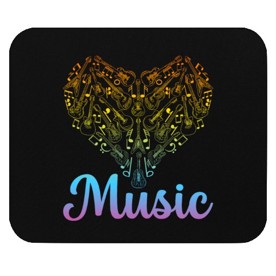 Guitar Music Lover - Guitar Musician Guitar Player Mouse Pads