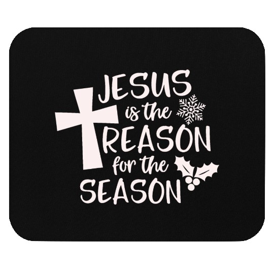Jesus is The Reason for the Season Candy Christian Mouse Pads