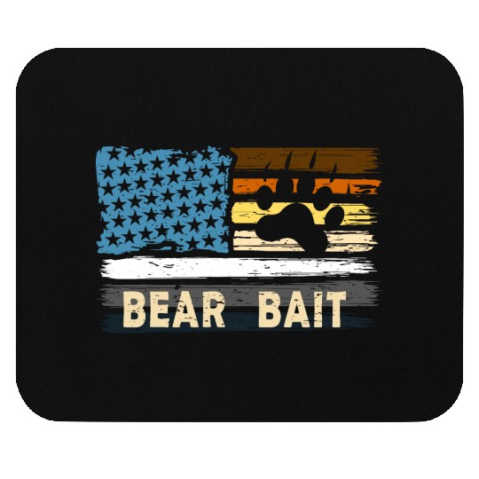 Gay Bear Bait Pride - Subgroup LGBTQ Community Mouse Pads