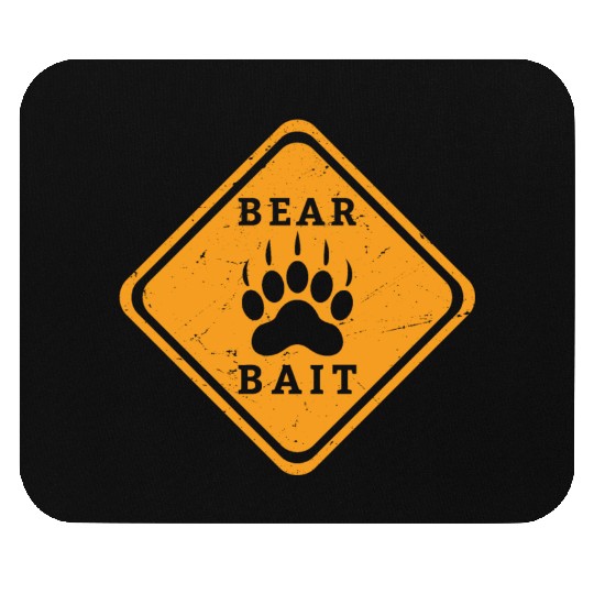 Gay Bear Bait Pride - Subgroup LGBTQ Community Mouse Pads