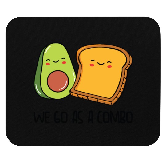 Siblings Avocado Toast Combo Big Sister Brother Mouse Pads
