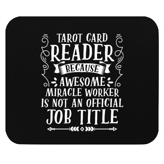 Funny Miracle Worker Tarot Card Reading Tarot Mouse Pads