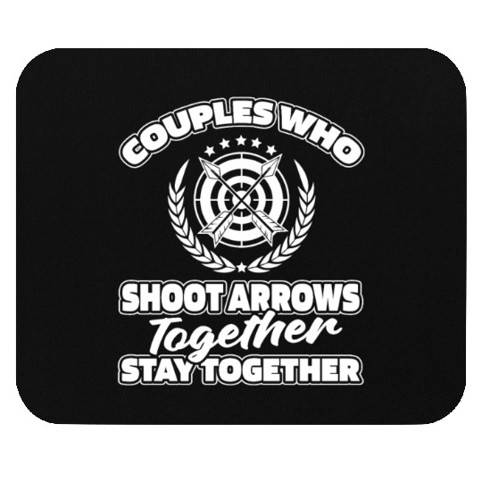 Archery Couple Mouse Pads