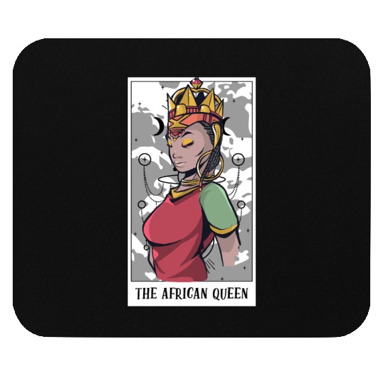 Awesome The African Queen Tarot Card A Tarot Mouse Pads