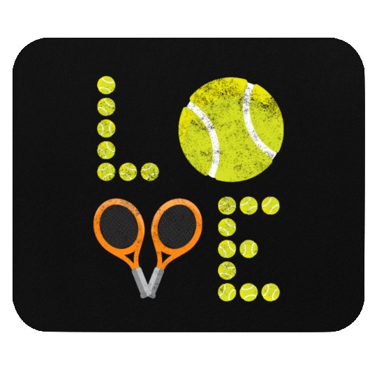 LOVE Tennis - Passion - Gift Idea Tennis Mouse Pads