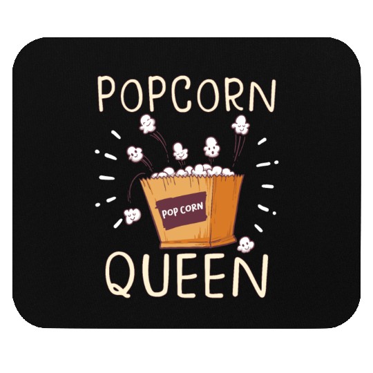 Movie Watching Cinema Popcorn Binge Watching Mouse Pads