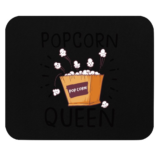 Movie Watching Cinema Popcorn Binge Watching Mouse Pads