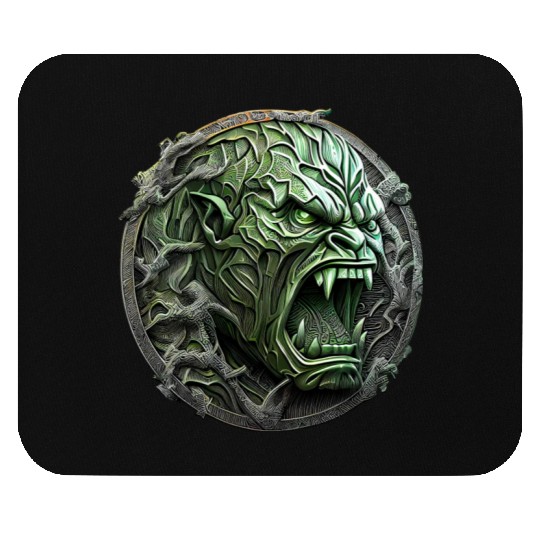 Angry Hulk Mouse Pads