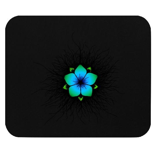Flower of Earth Mouse Pads