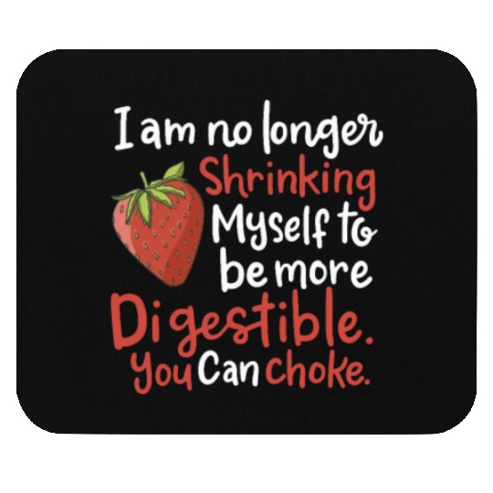 Gardening Strawberry Food Pun Mouse Pads