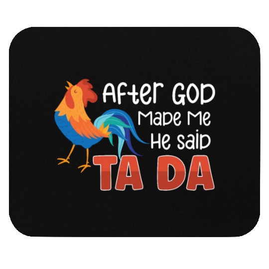 Chicken Farmer Gift Funny Chickens Country Farm Mouse Pads