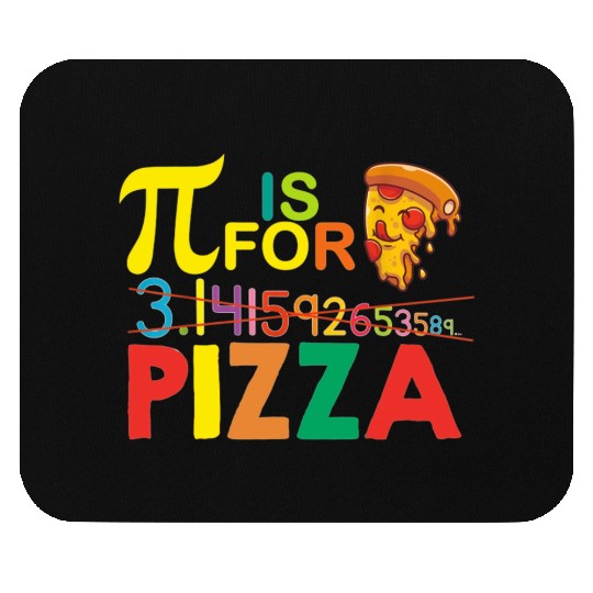 Vintage Pi Is For Pizza Pizza Pi Day Mouse Pads