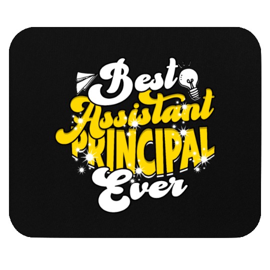 Assistant Principal Back School Teacher Principal Mouse Pads