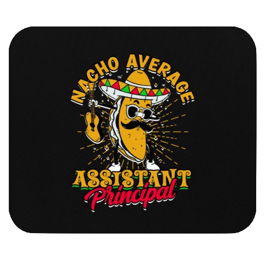 Assistant Principal Back School Teacher Principal Mouse Pads
