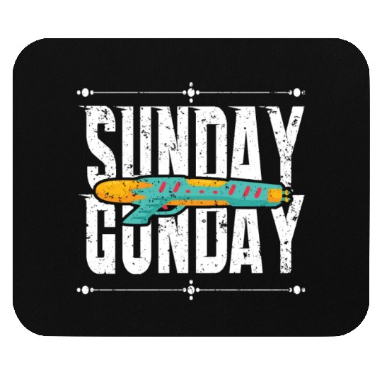 Sunday Gunday Mouse Pads