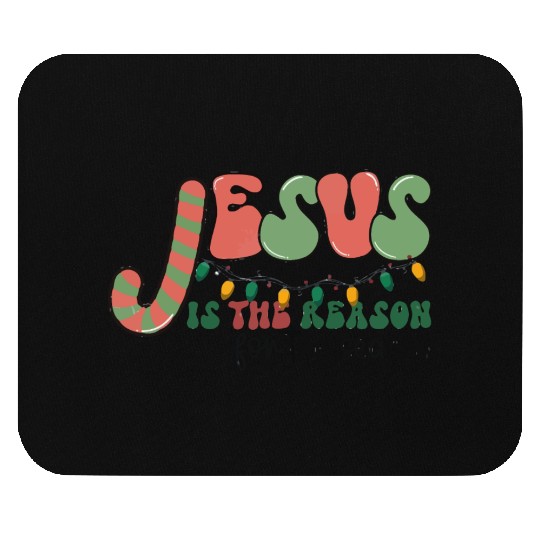 Jesus is The Reason for the Season Candy Christian Mouse Pads