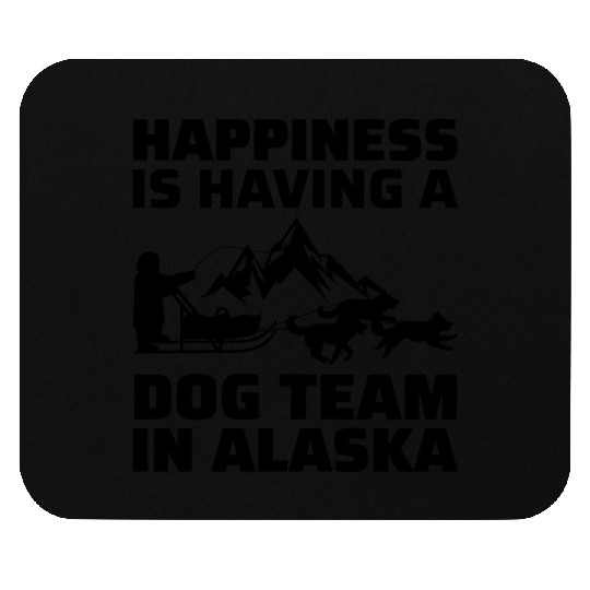 Husky Sledding Sled Dog Racing Alaskan Racers Mouse Pads