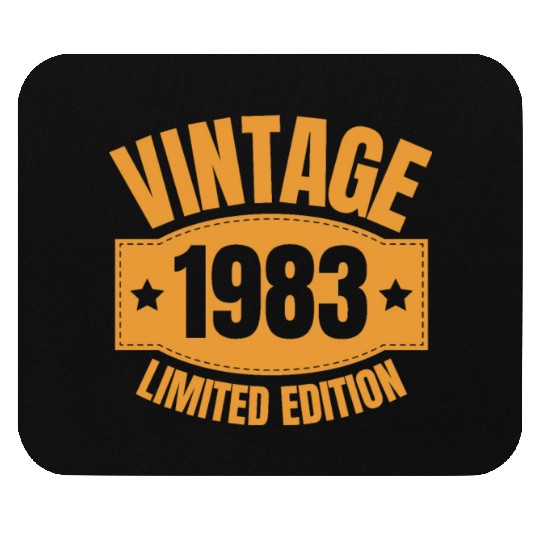 40 Years Vintage 1983 Retro 40th Birthday Mouse Pads