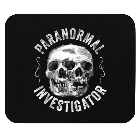 Ghost Hunting Paranormal Investigator Mouse Pads