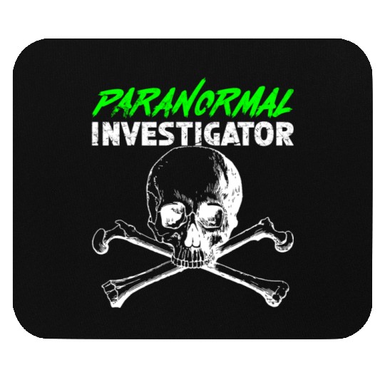 Ghost Hunting Paranormal Investigator Mouse Pads