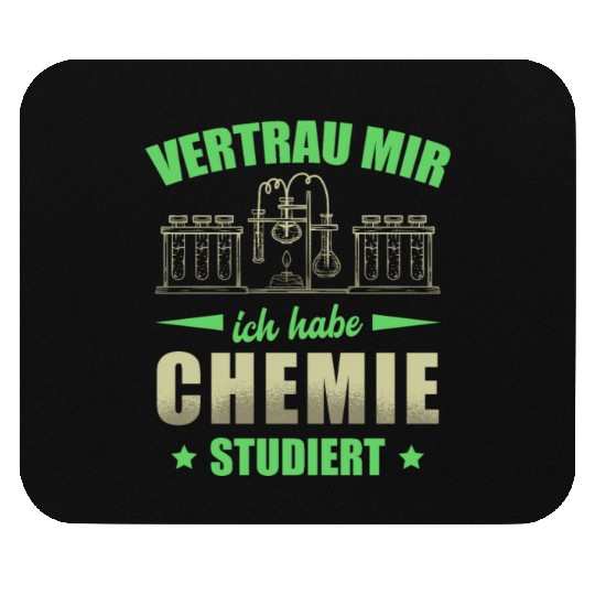 Chemistry Chemikant Chemical Laboratory Assistant Mouse Pads