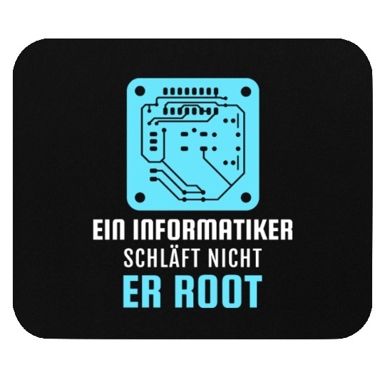 A Computer Scientist Doesn't Sleep He Root Informa Mouse Pads