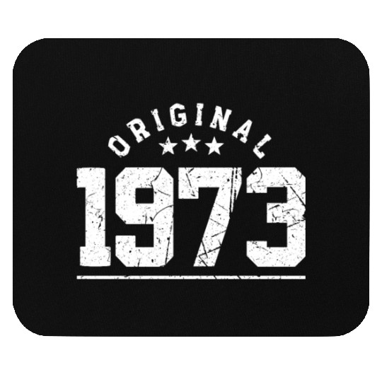 50 Years Vintage 1973 Retro 50th Birthday Mouse Pads