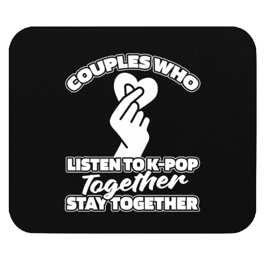 K Pop Couple Mouse Pads