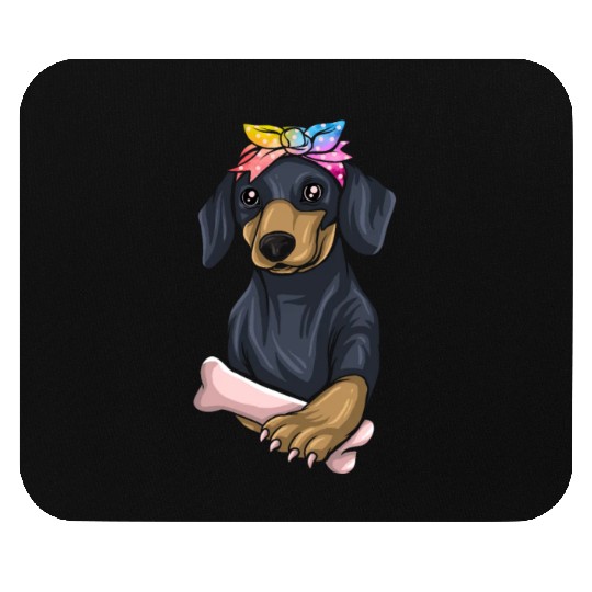 Dachshund Gift Dixie Wiener Doxie Dackel Mouse Pads