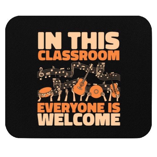 Music Teacher music nout Mouse Pads