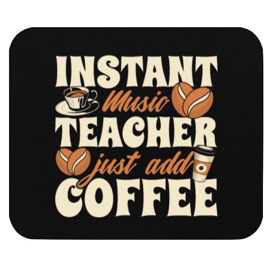 Music Teacher Coffee Mouse Pads