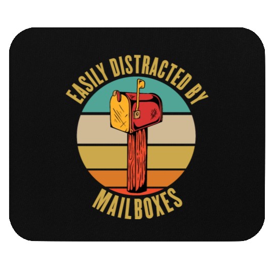 Mail delivery, Postal worker Mouse Pads